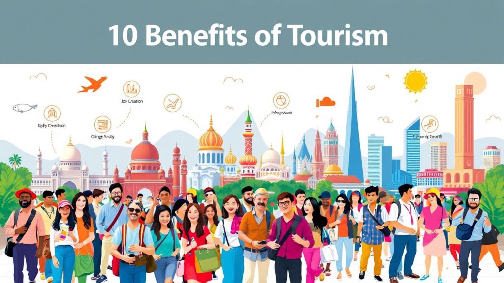 What are 10 benefits of tourism